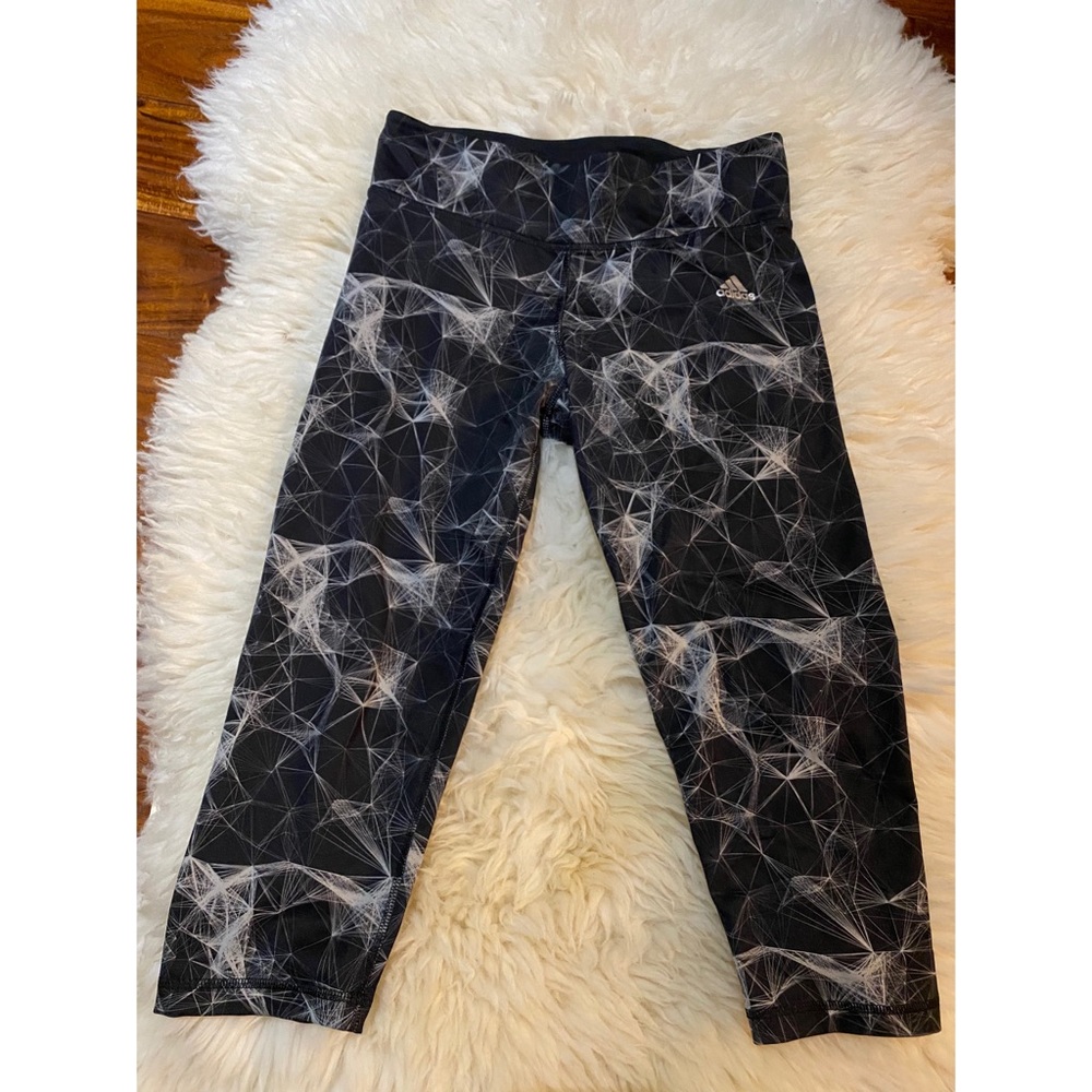 Adidas - Pattern Climalite Crop Leggings